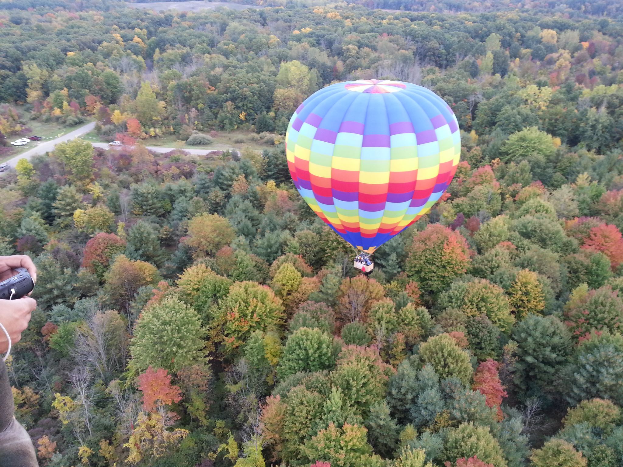 Balloon rides in Michigan